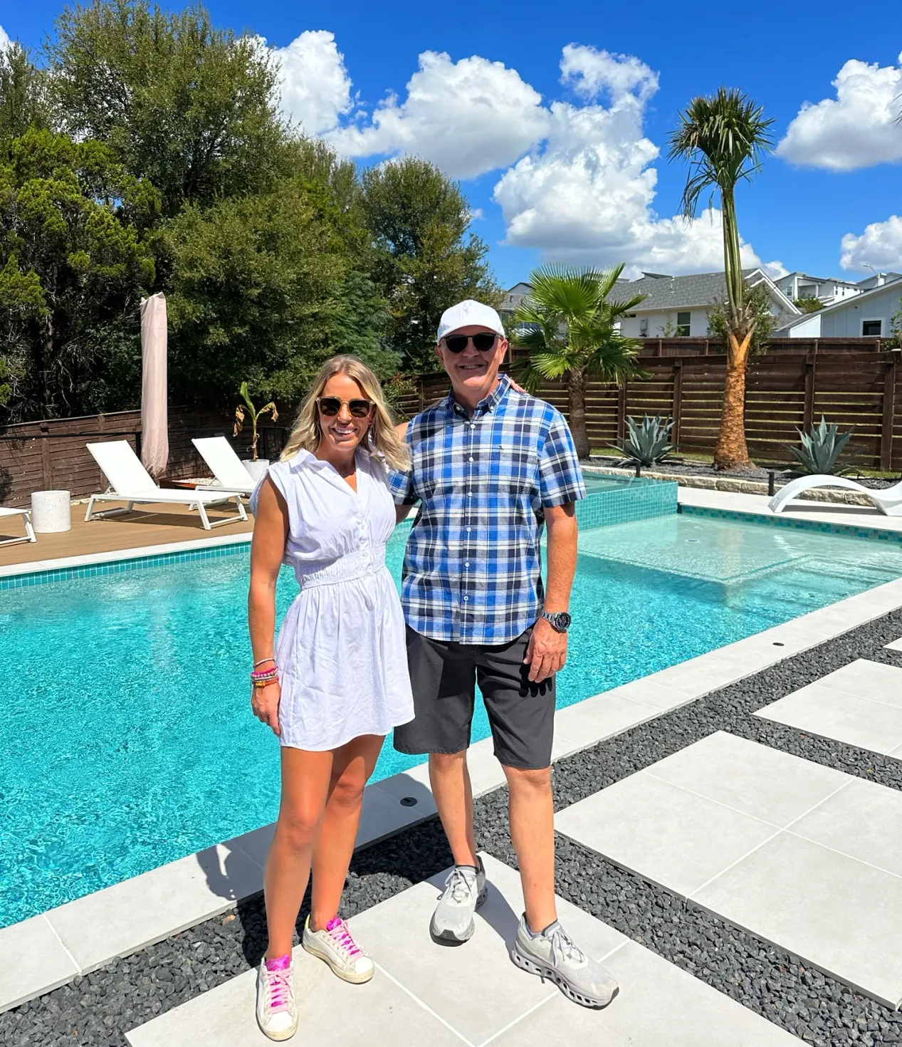 Lexi and Bill Darnell of Darnell Pool Design and Construction Lexi and Bill Darnell of Darnell Pool Design and Construction