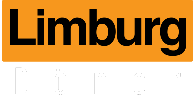 Een geel bord met het woord limburg erop.