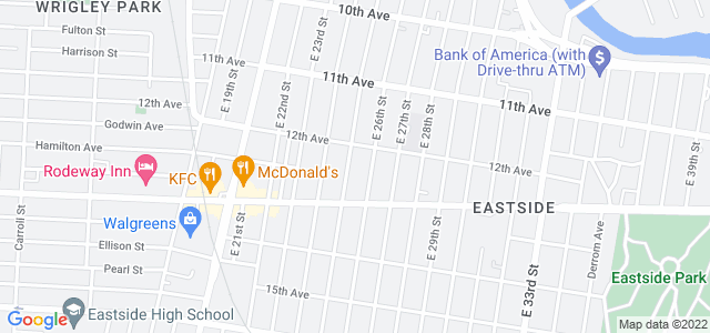 Map of business location