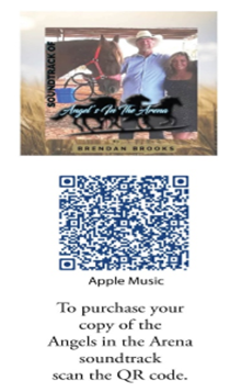CD cover with people and a horse, plus QR code to buy the soundtrack on Apple Music CD cover with people and a horse, plus QR code to buy the soundtrack on Apple Music