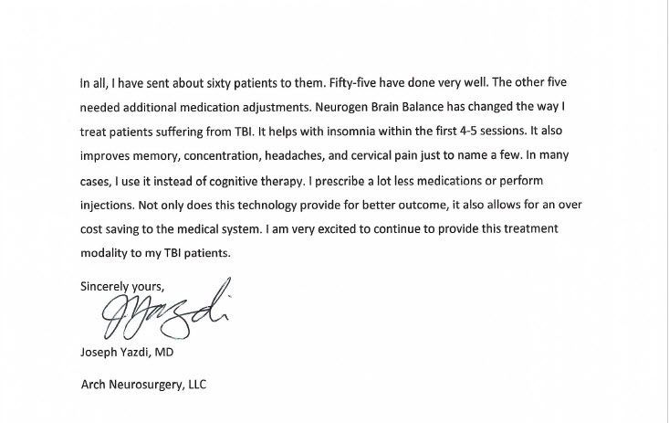20 year neurosurgeon approves neurogen brain balancing
