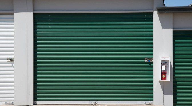 storage unit door