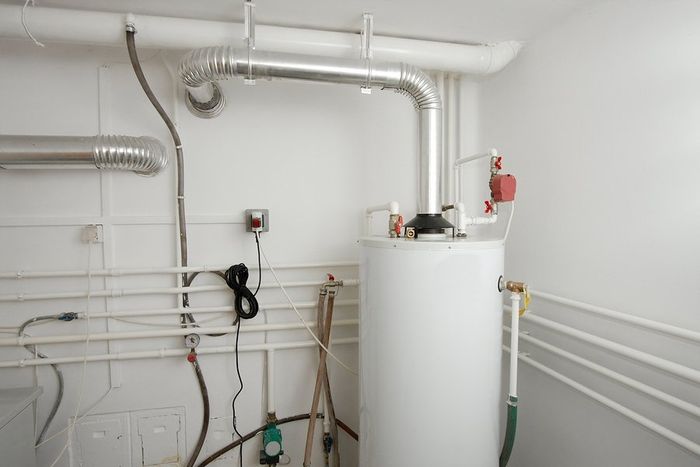 boiler machine in the room