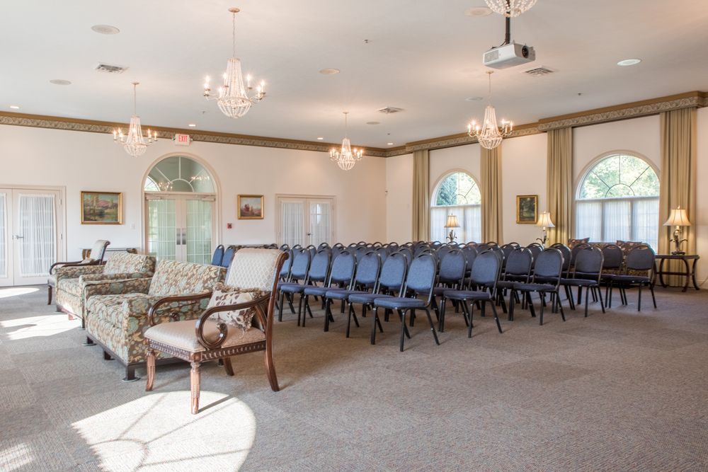 Sycamore Suite at Flanner Buchanan Floral Park location in Indianapolis, IN