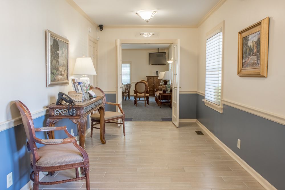 Interior view of Flanner Buchanan Zionsville location in Zionsville, IN