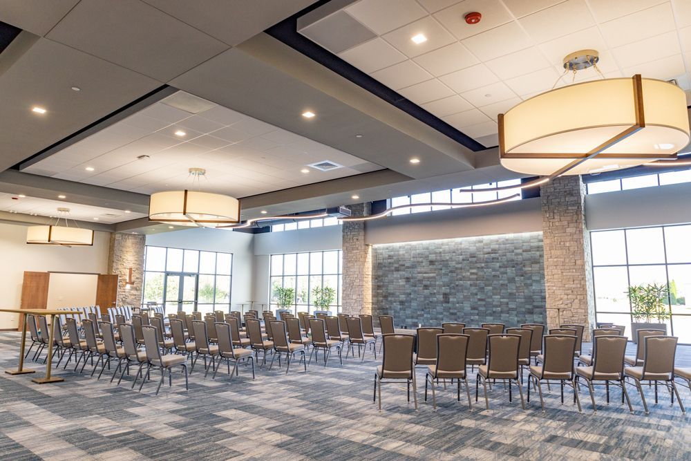 Interior of Flanner Buchanan Hamilton Memorial Park / Prairie Waters in Westfield, IN