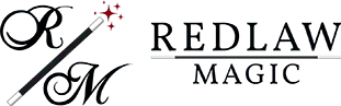 Corporate magic entertainer Matt Redlaw logo