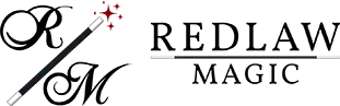 Corporate magic entertainer Matt Redlaw logo