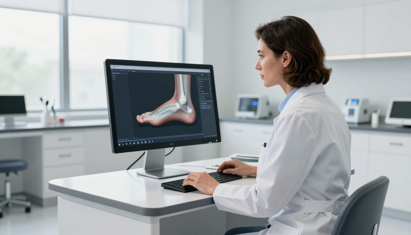 Custom medical orthotics for foot support and alignment