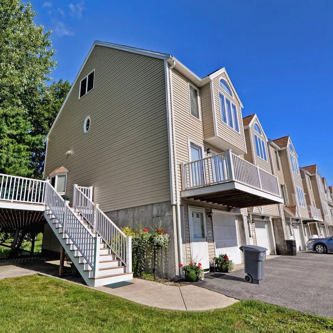 Condominium deck and siding renovation