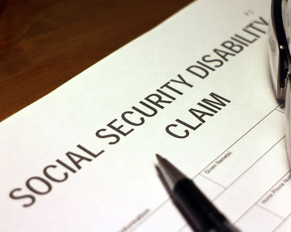Social Security Disability Claim Form Social Security Disability Claim Form