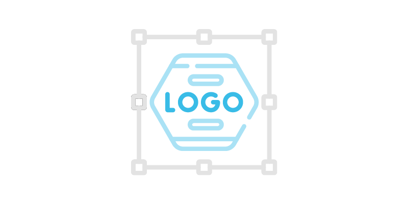 Illustration zu Banner mit Logo