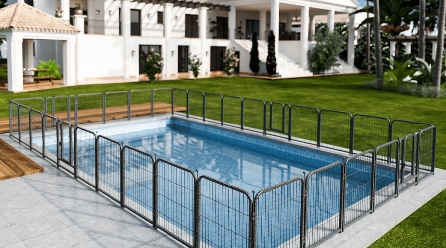 pool safety fence