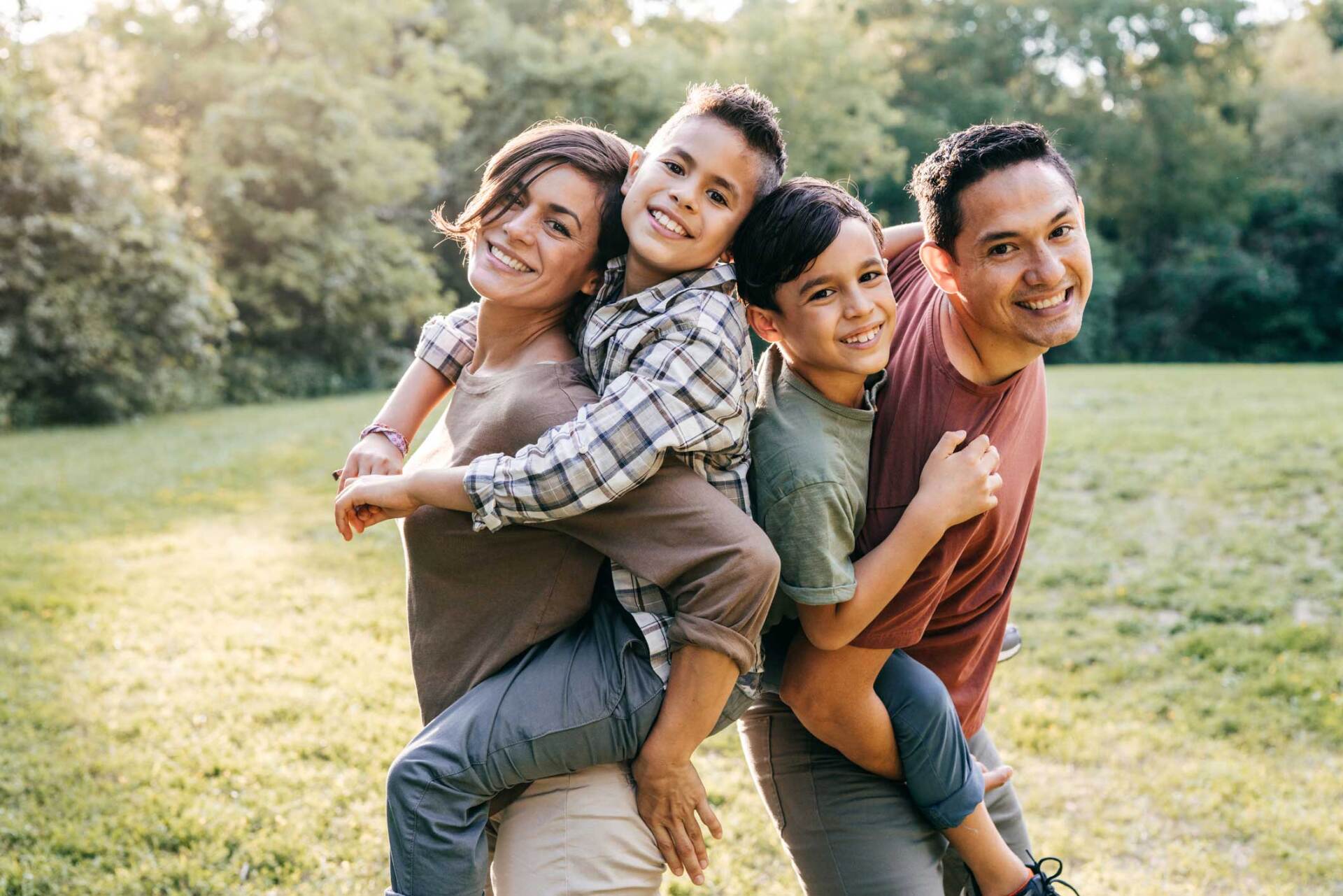 Couple with Their Kids — Fairbanks, AK — Alaska Employee Benefits