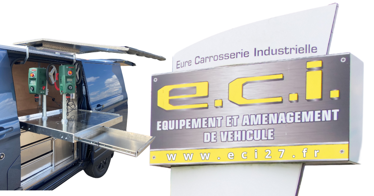 Un panneau pour l'équipement eci et l'aménagement de véhicule