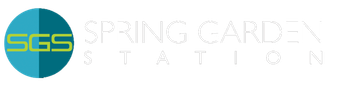 Spring Garden Station Logo - Footer, go to home