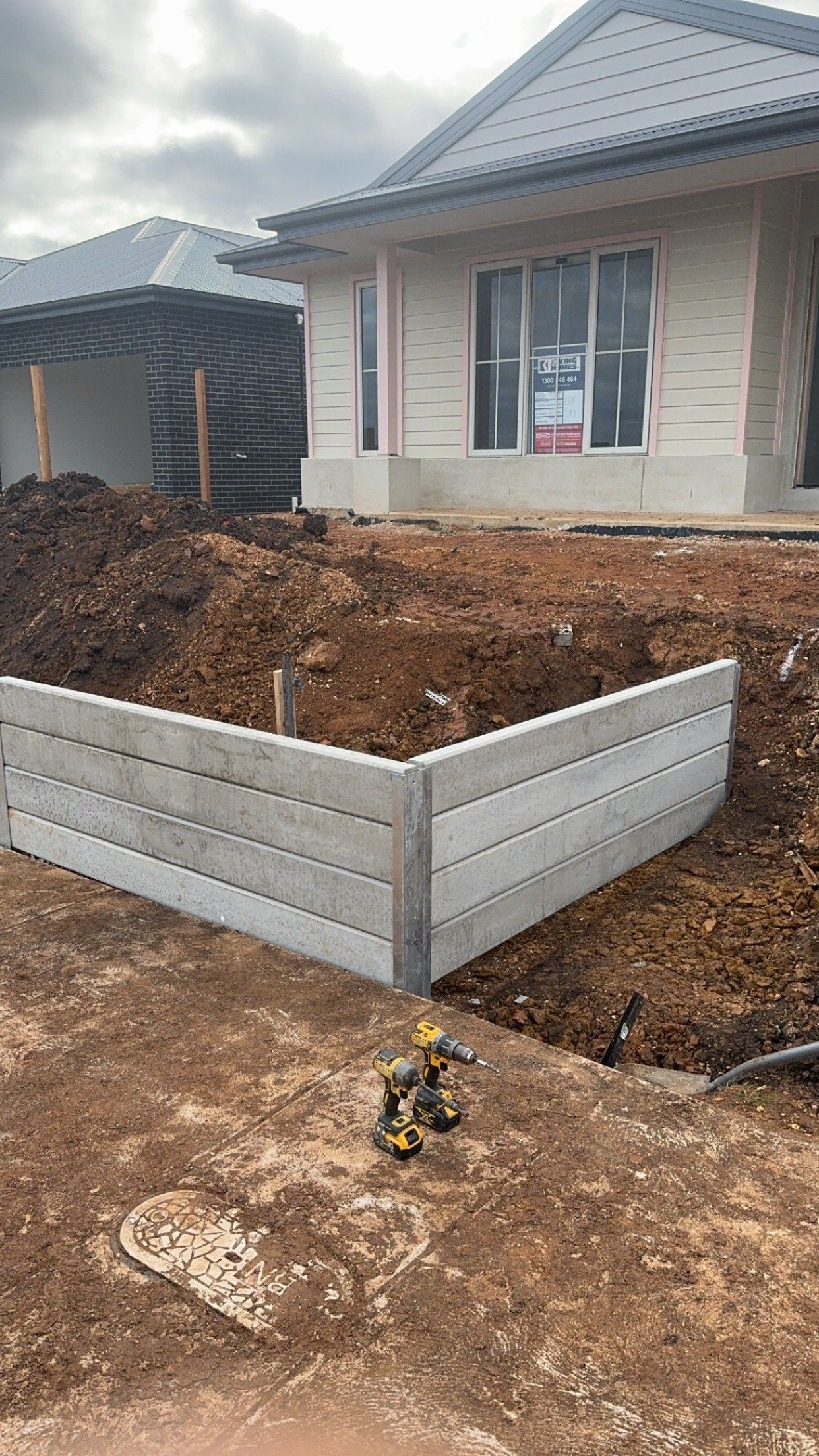 Retaining Walls And Concreting — Warrnambool, VIC — Doukas Group