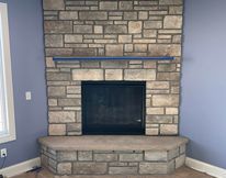Indoor Fireplace – Moline, IL – QCFI Concrete & Masonry Indoor Fireplace – Moline, IL – QCFI Concrete & Masonry
