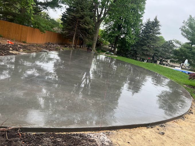 Concrete Patio – Moline, IL – QCFI Concrete & Masonry Concrete Patio – Moline, IL – QCFI Concrete & Masonry
