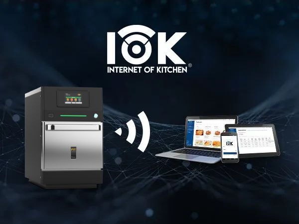 A computer and a laptop are connected to the internet of kitchen