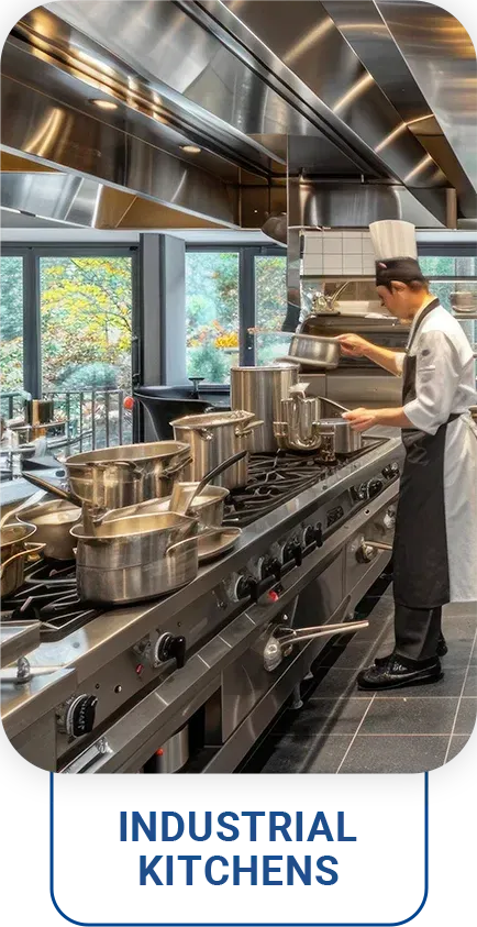 Industrial kitchens