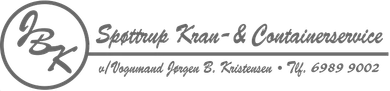 Gå til forside Spøttrup Kran- & Containerservice logo