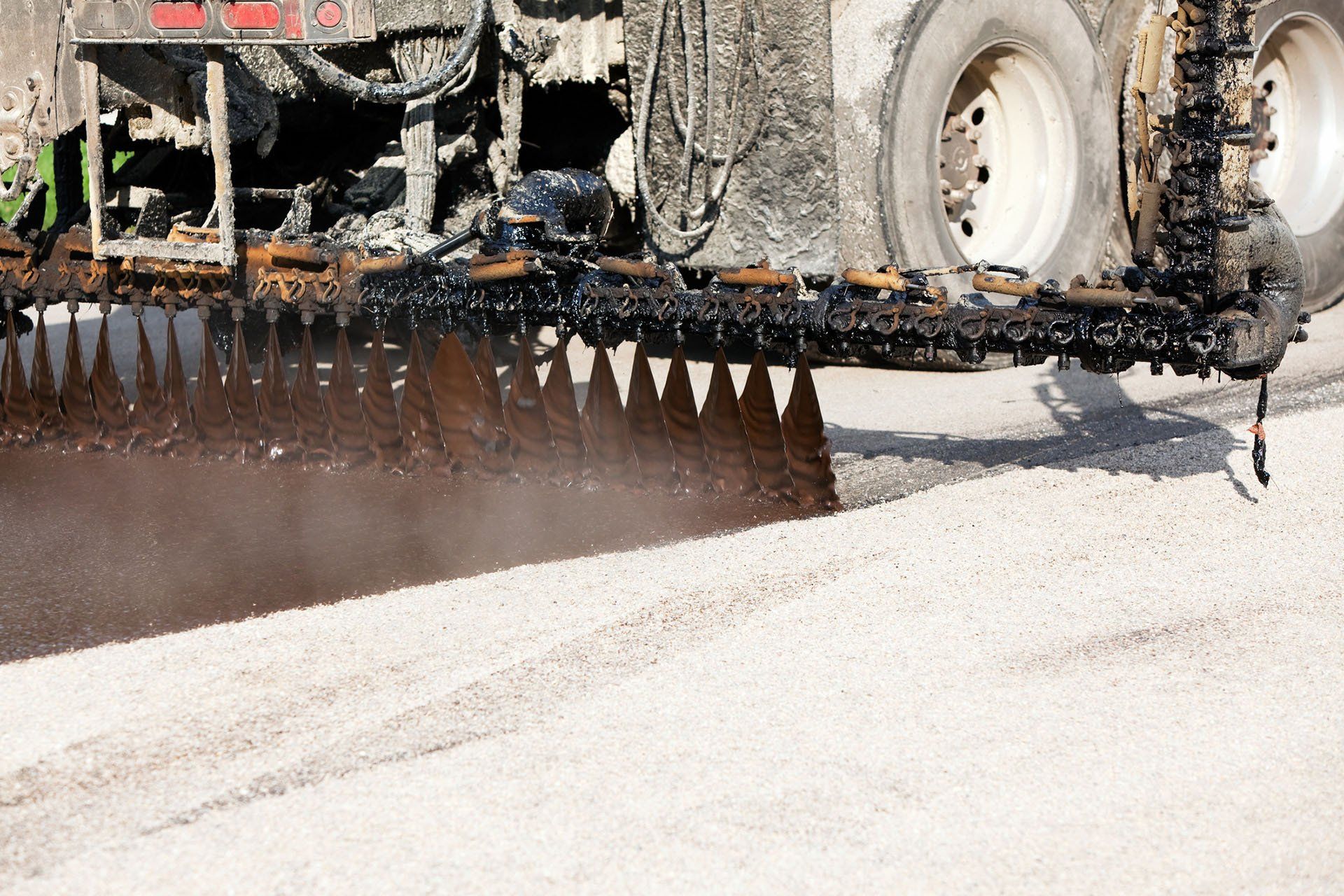 Asphalt Pavement Sealcoating — Redding, CA — Eagle Paving & Grading
