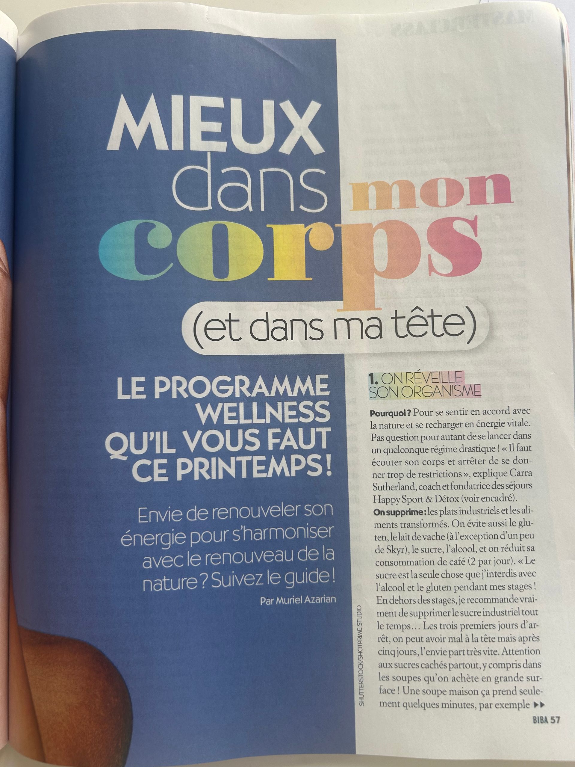 Stage de bien etre et wellness

