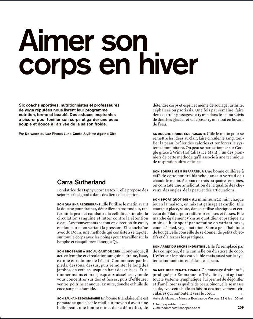 Une affiche en noir et blanc avec les mots aimer son corps en hiver dessus.