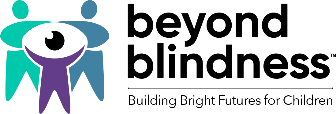 Beyond Blindness logo and the tagline “Building Bright Futures for Children”
