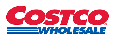 Costco Wholesale logo in red and blue on a white background