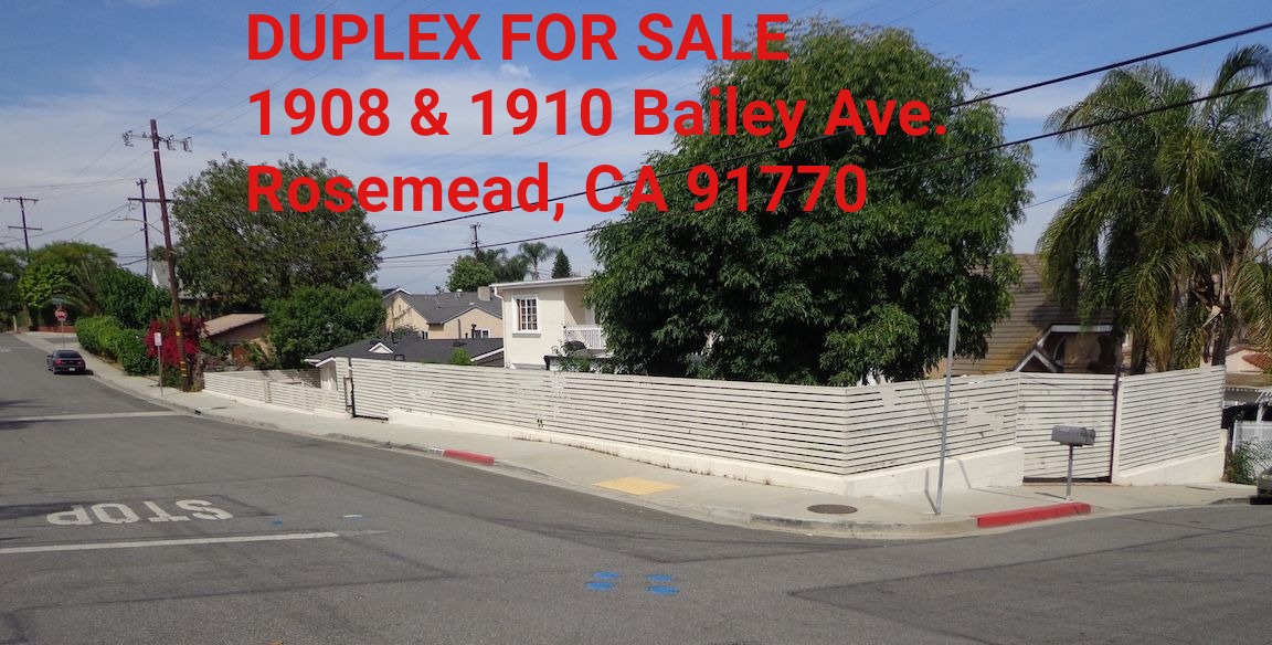 FOR SALE DUPLEX
