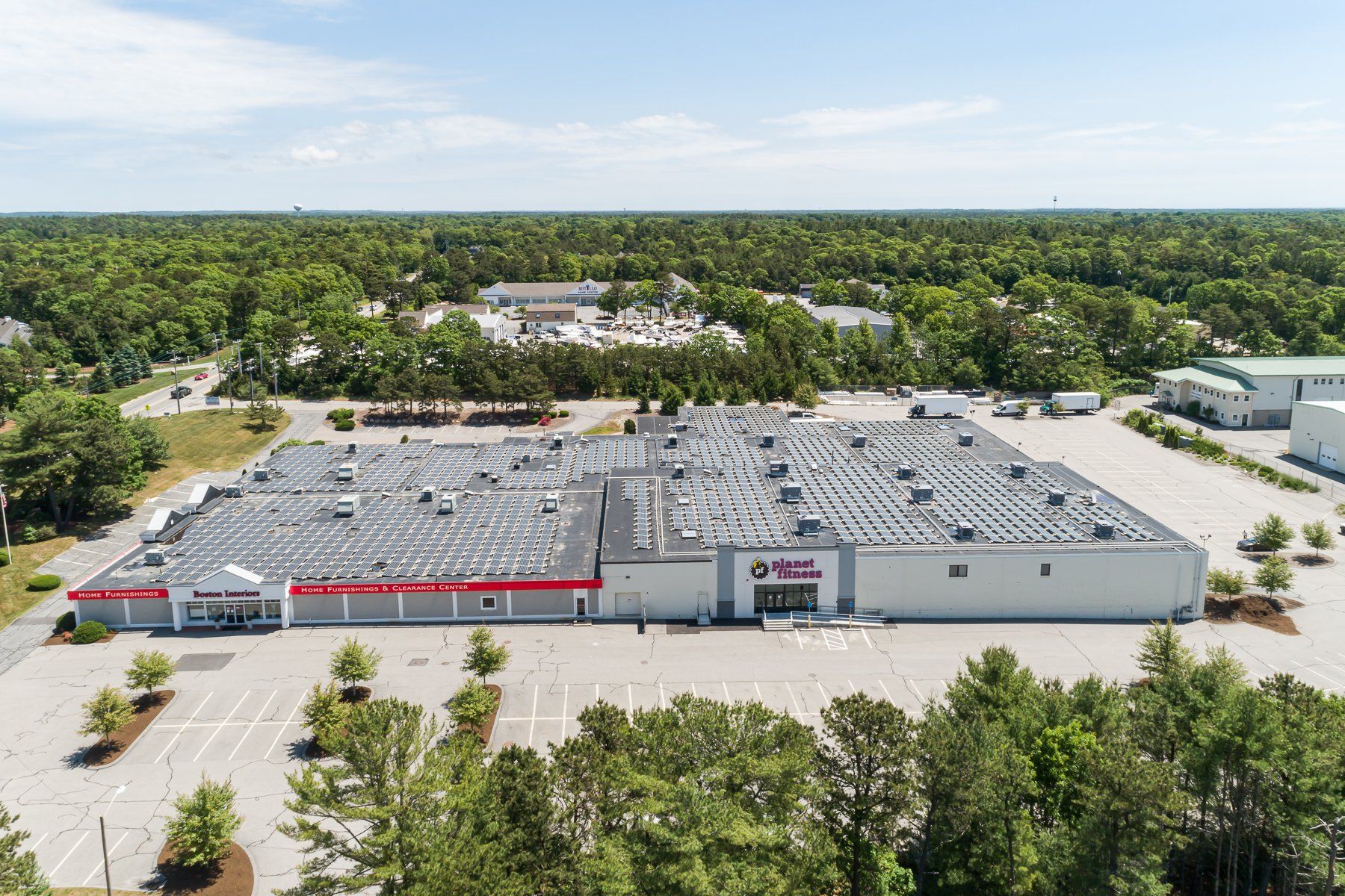 AUGAT BUILDING aerial shot 4