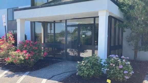 Photo of commercial entrance