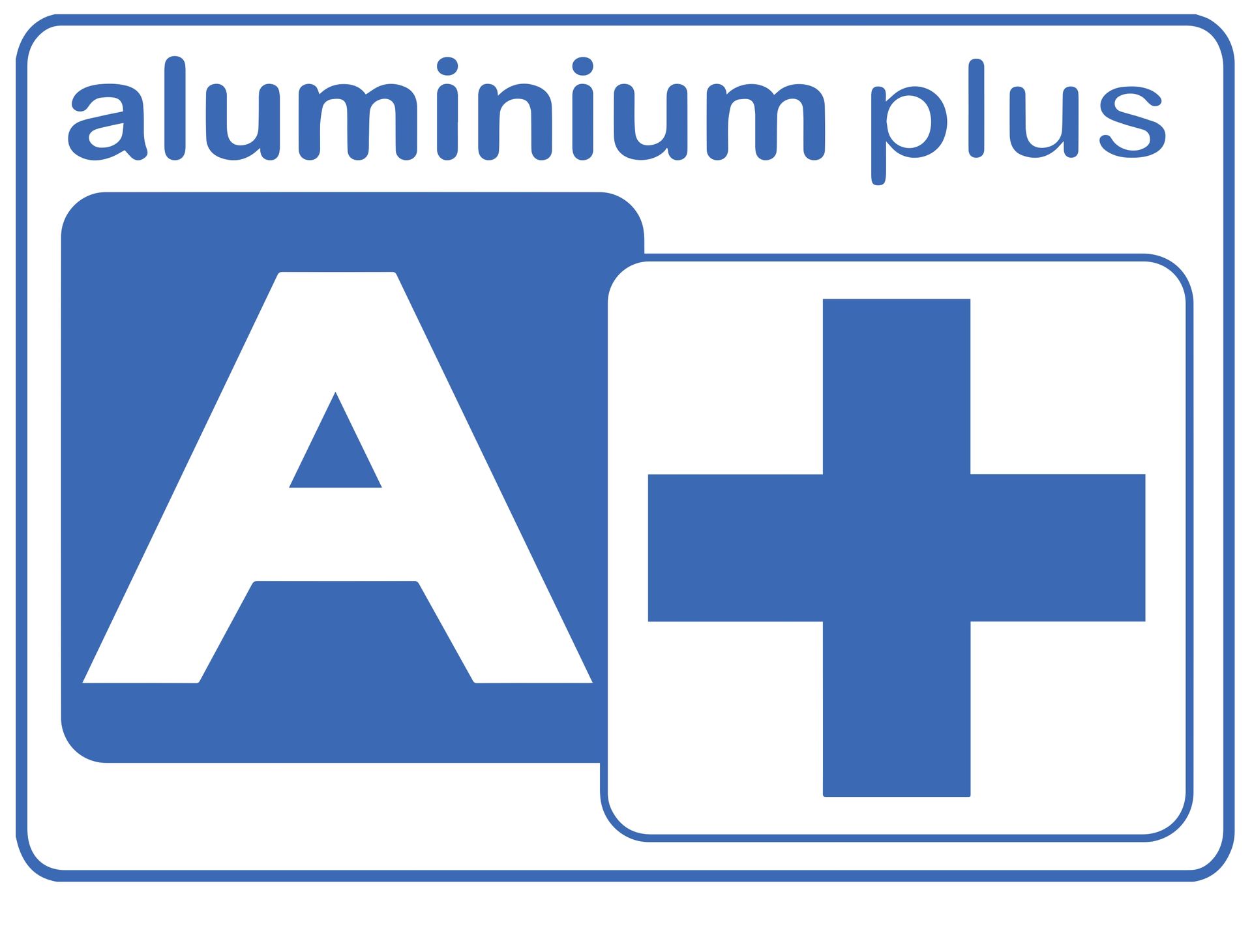 Logo blu con la scritta