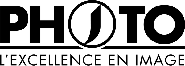 Logo noir avec « PHOTO » et un « J » stylisé dans un cercle, avec « L'EXCELLENCE EN IMAGE » en dessous.