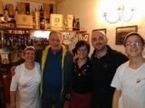 staff completo della trattoria