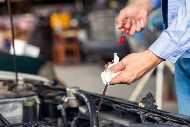 Mechanic Checking Oil | Tampa, FL | Certified Auto Repairs and Sales Mechanic Checking Oil | Tampa, FL | Certified Auto Repairs and Sales