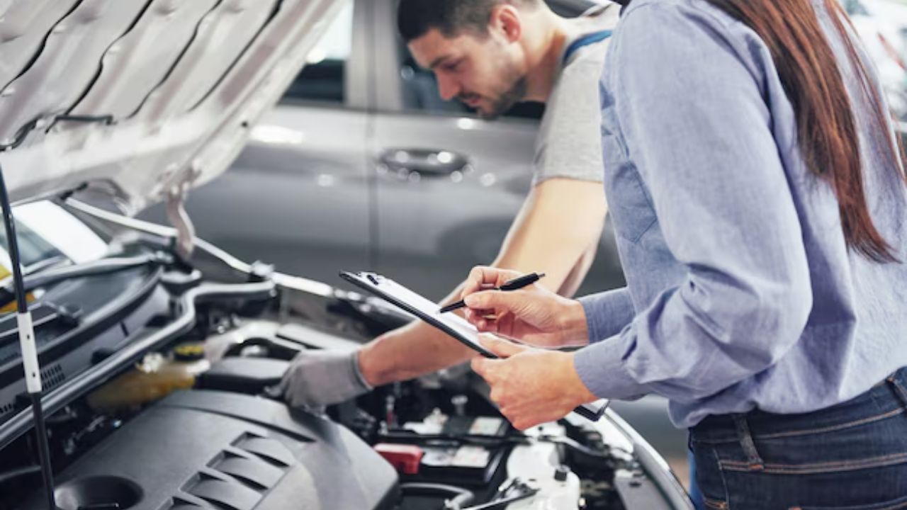 A scheduled car maintenance to keep your car cool during summer.