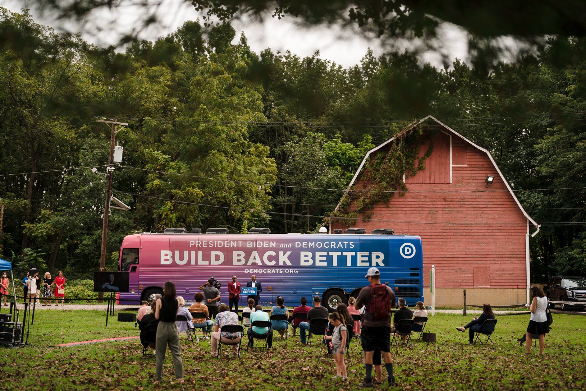 democratic party build back better tour