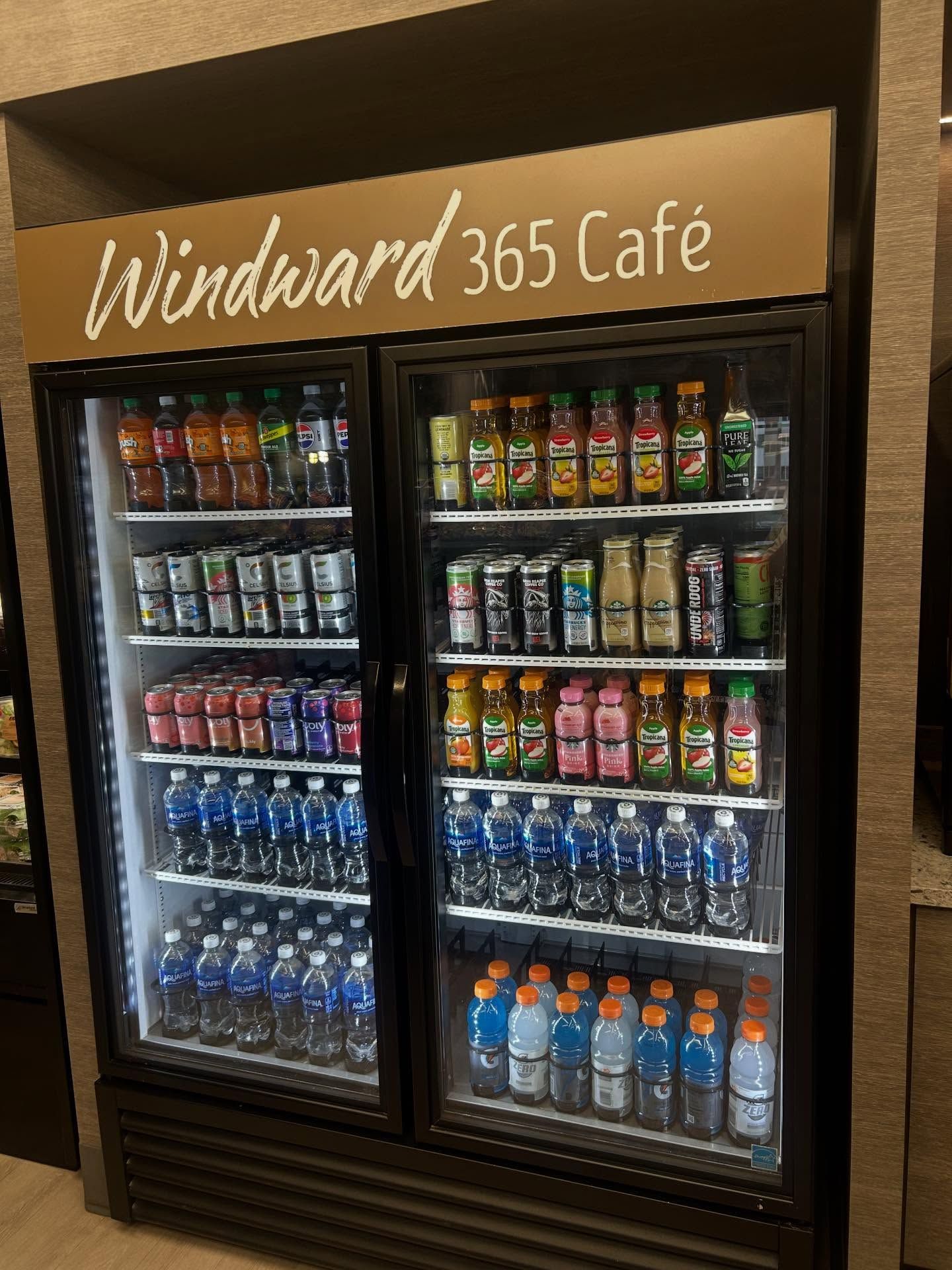 bevearge choices in a cooler