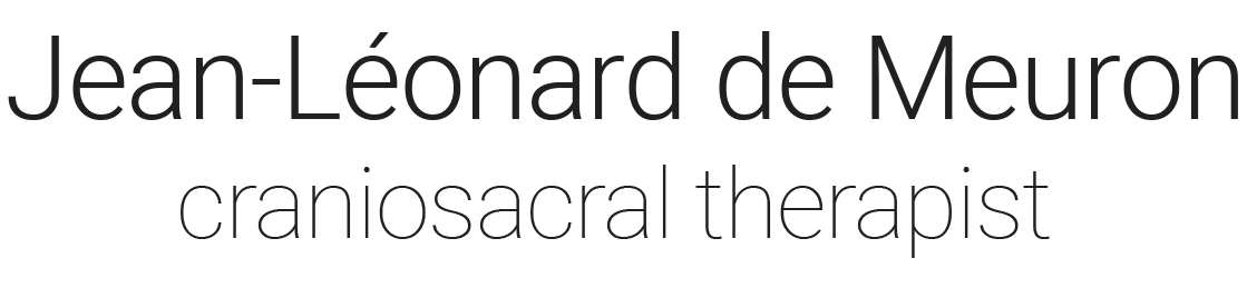 Logo - Thérapeute Jean-Léonard de Meuron