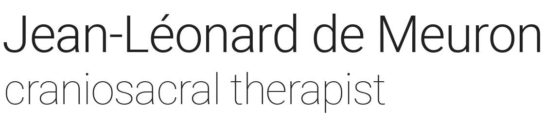 Logo - Thérapeute Jean-Léonard de Meuron
