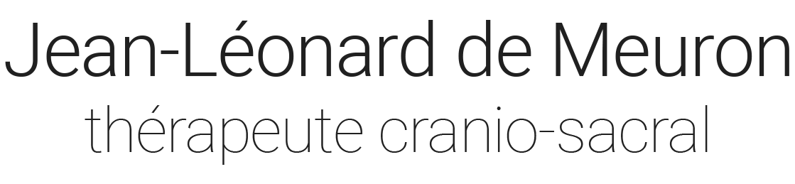 Logo - Thérapeute Jean-Léonard de Meuron