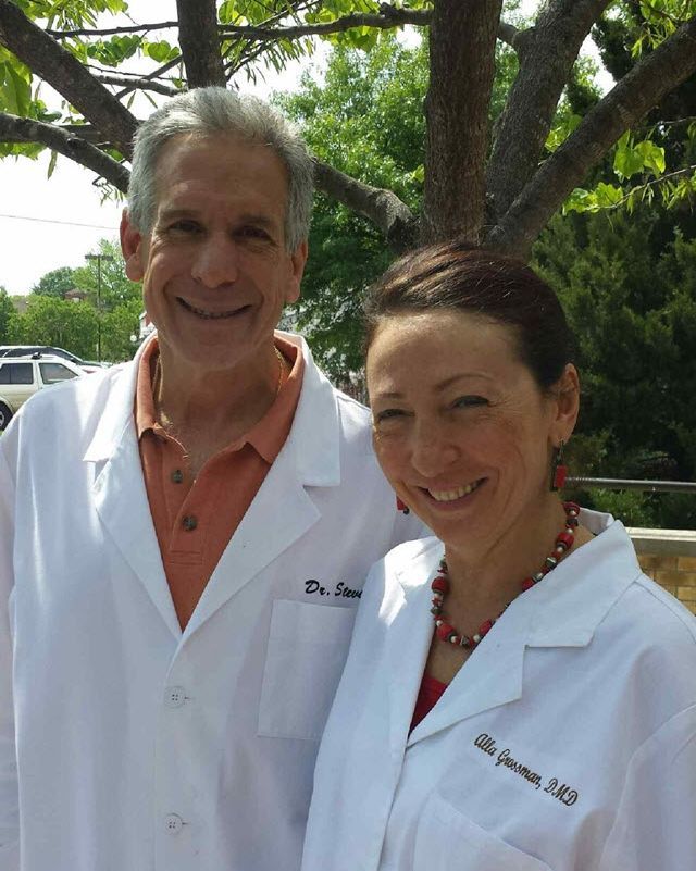 Dr. Steven Grossman and Dr. Alla Grossman at Alpha Dental Care in St. Louis