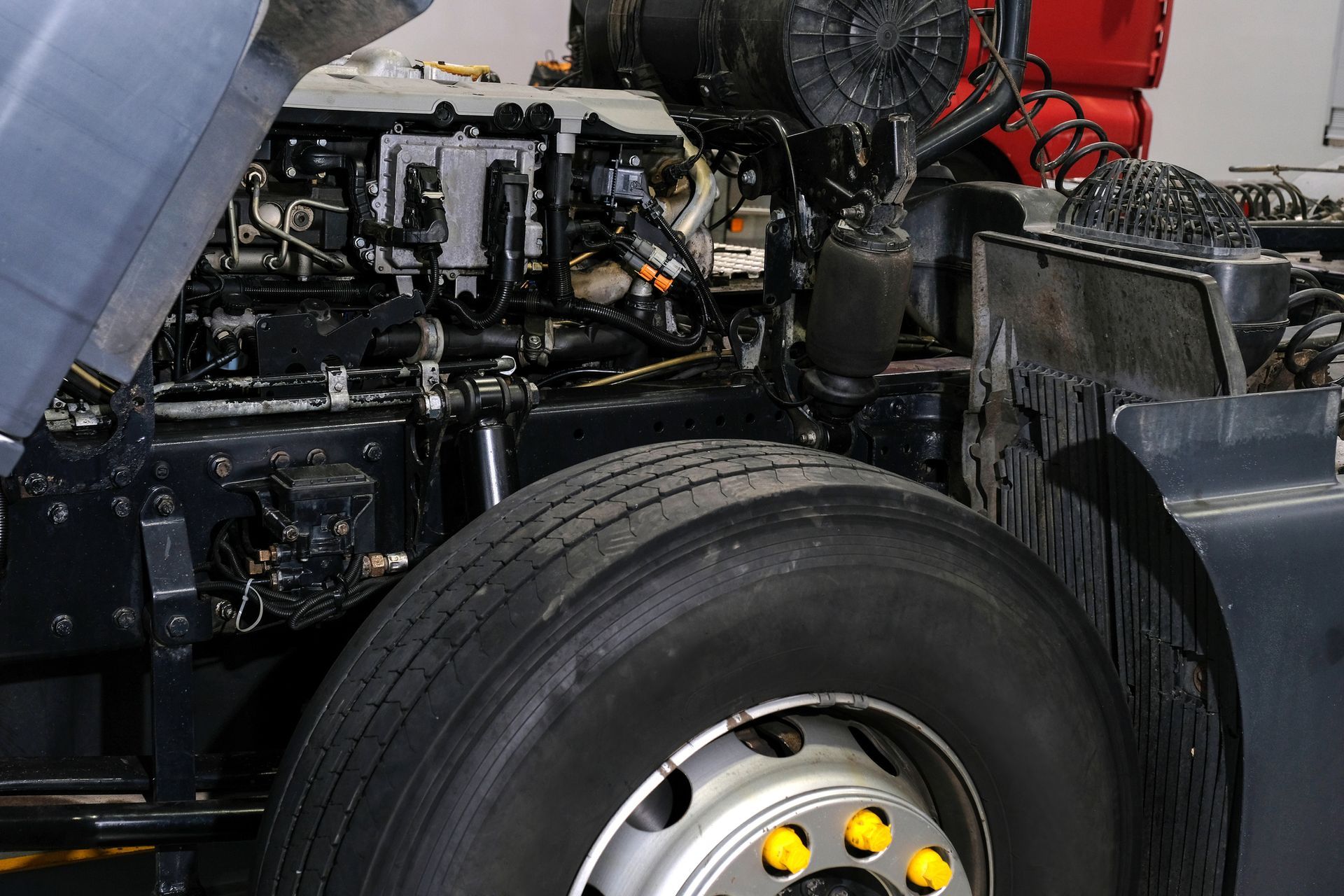 Truck Repair in a Car Service — Burlington, NC — Diesel Engine