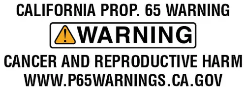 California Prop 65 Warning Link California Prop 65 Warning Link