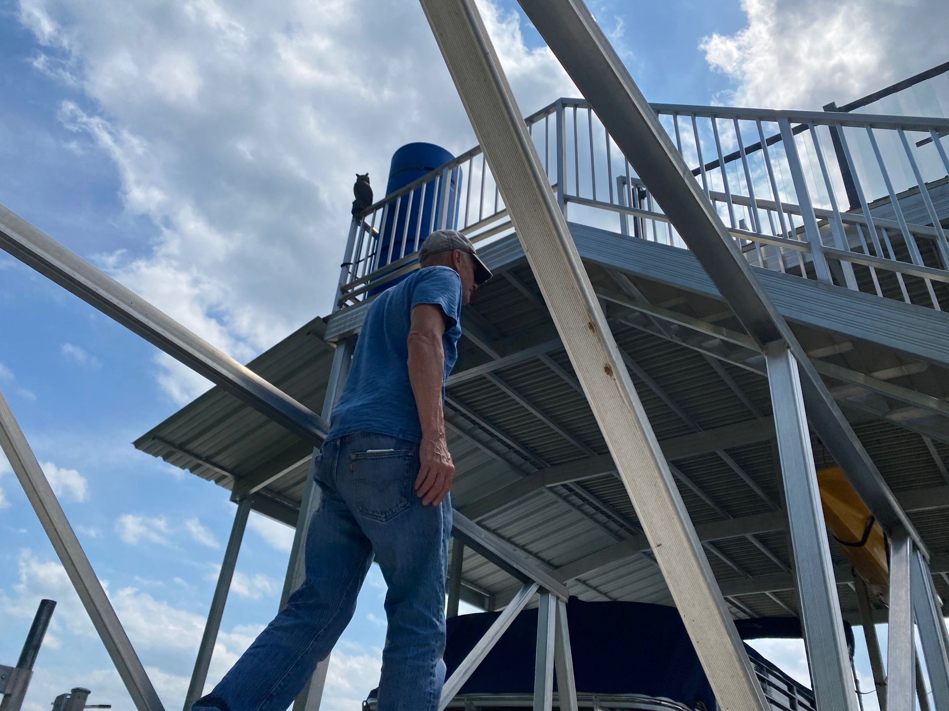 A lake dock electrical wiring in Gainesville, GA by Professional Design Systems