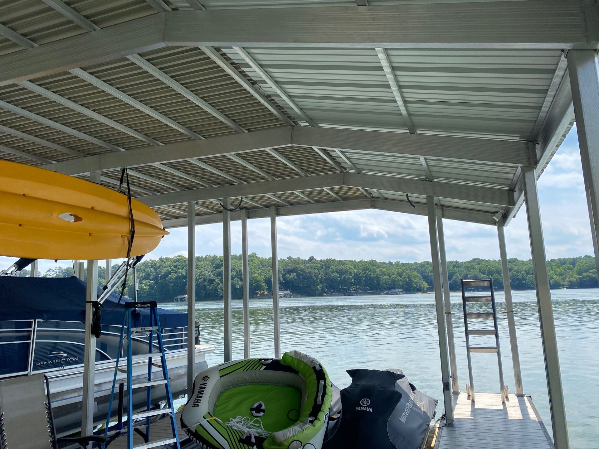 A lake dock electrical wiring in Gainesville, GA by Professional Design Systems