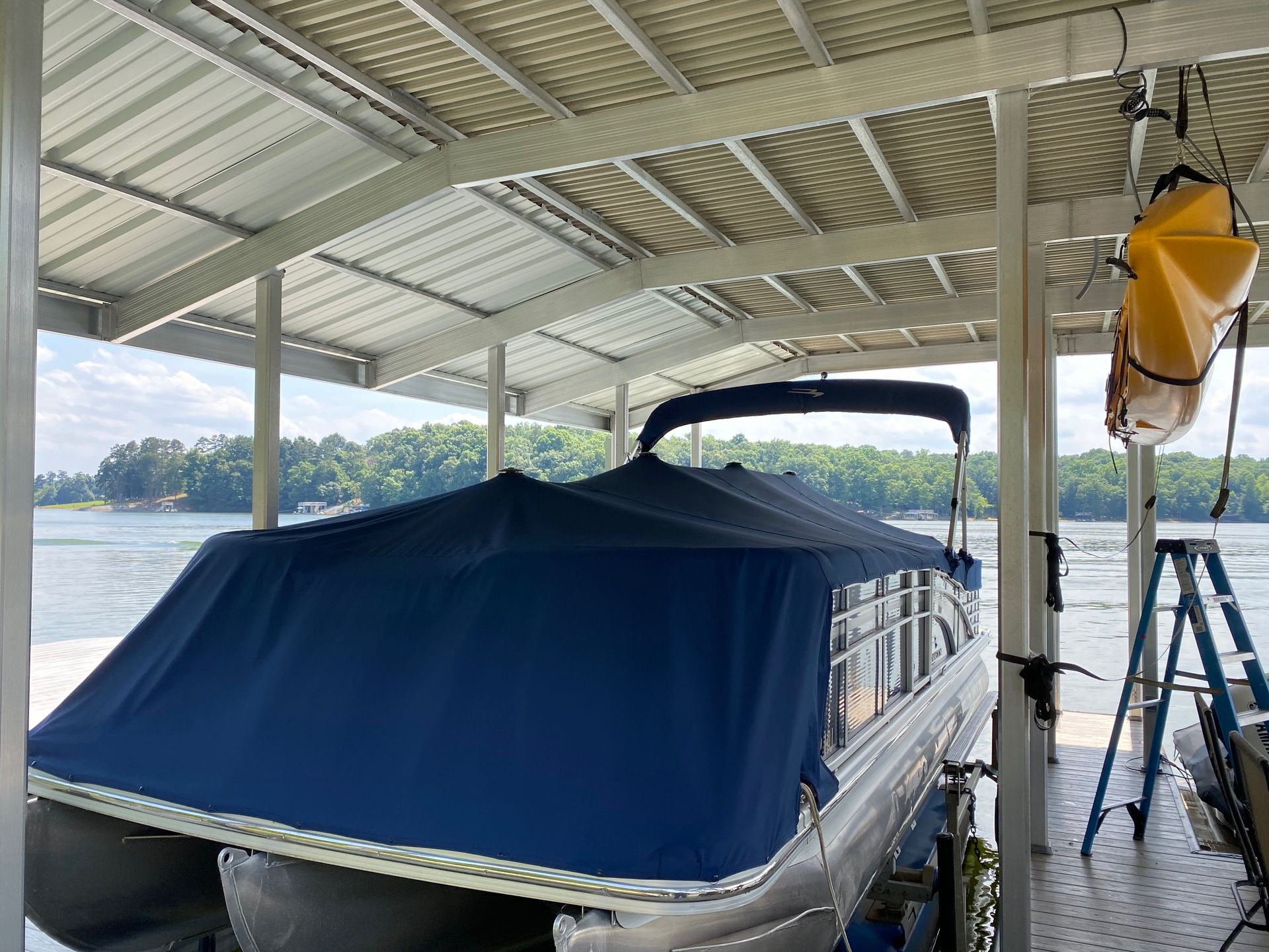 A lake dock electrical wiring in Gainesville, GA by Professional Design Systems